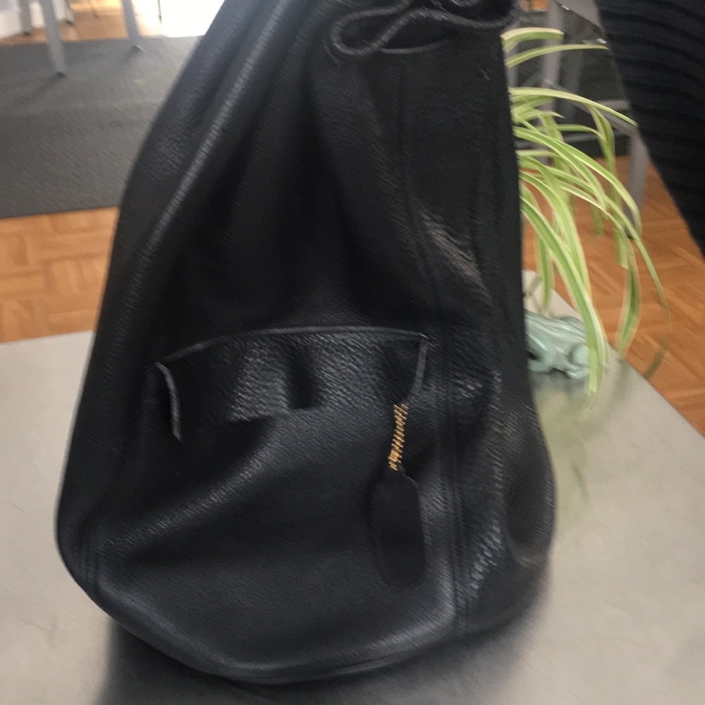 L.L.Bean/Leather Bucket Bag/ Large/